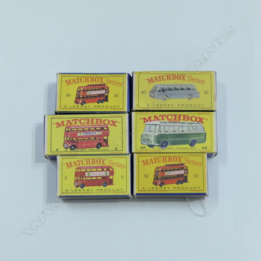 6 ASST BOXED MATCHBOX CARS Image 1++