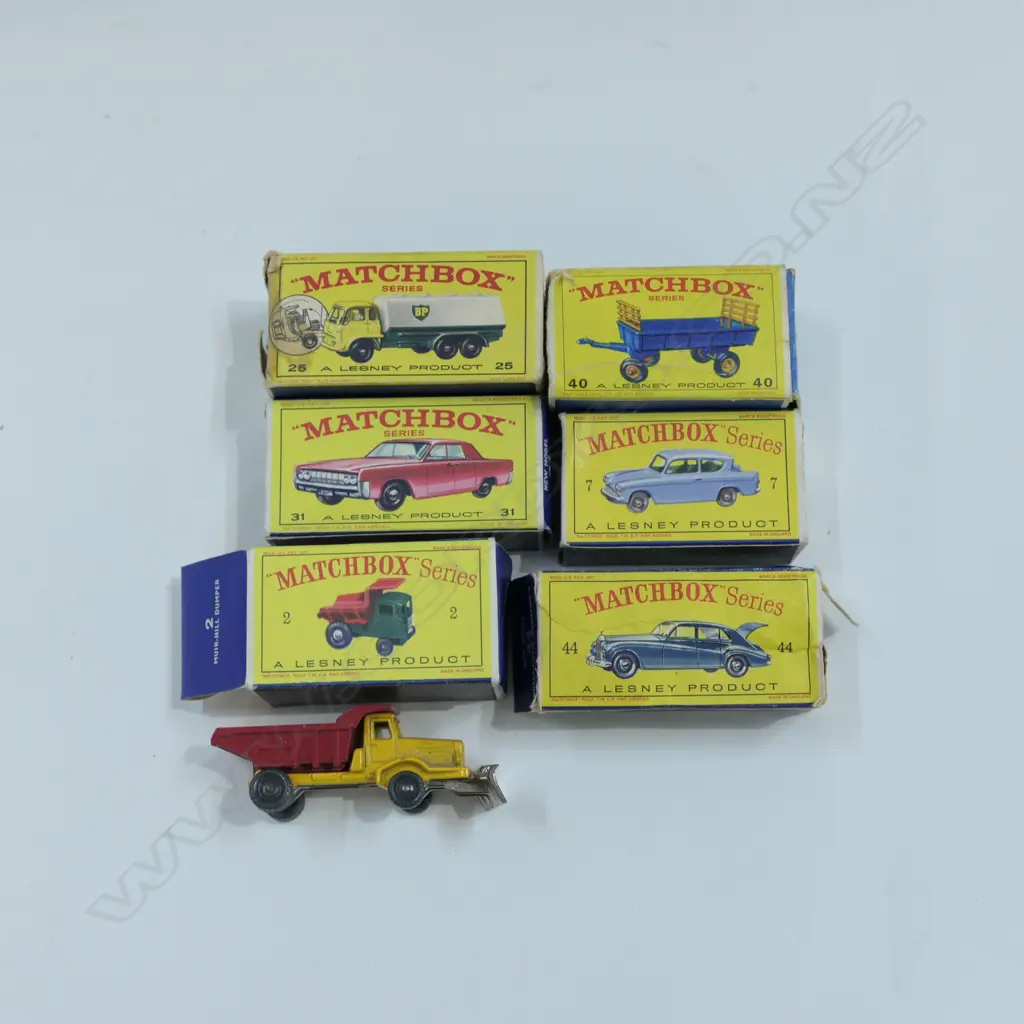 6 ASST MATCHBOX YELLOW BOXED SERIES CARS Image 1++