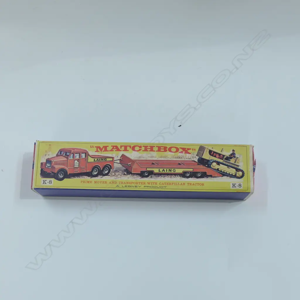 BOXED MATCHBOX K8 PRIME TRANSPORT AND MOVER Image 1++