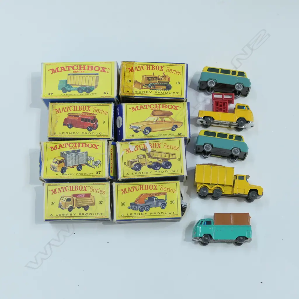 13 ASST BOXED AND UNBOXED MATCHBOX TOYS Image 1++