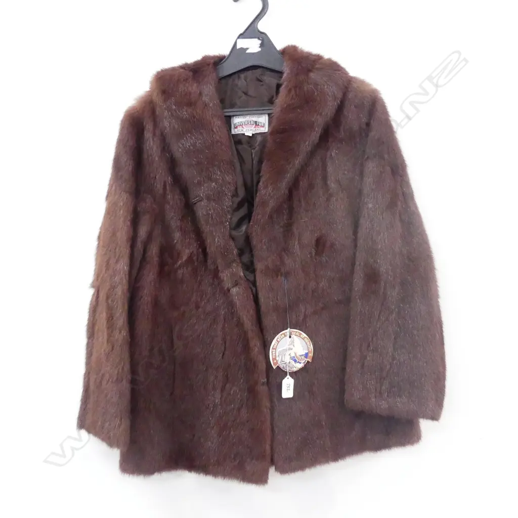 RUSSIAN MINK MARMOT FUR JACKET Image 1++