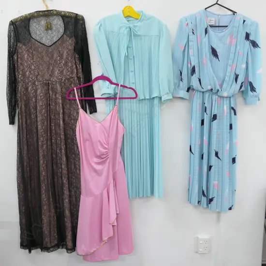 1 DAY WEAR DRESS; 3 EVENING COCKTAIL DRESSES