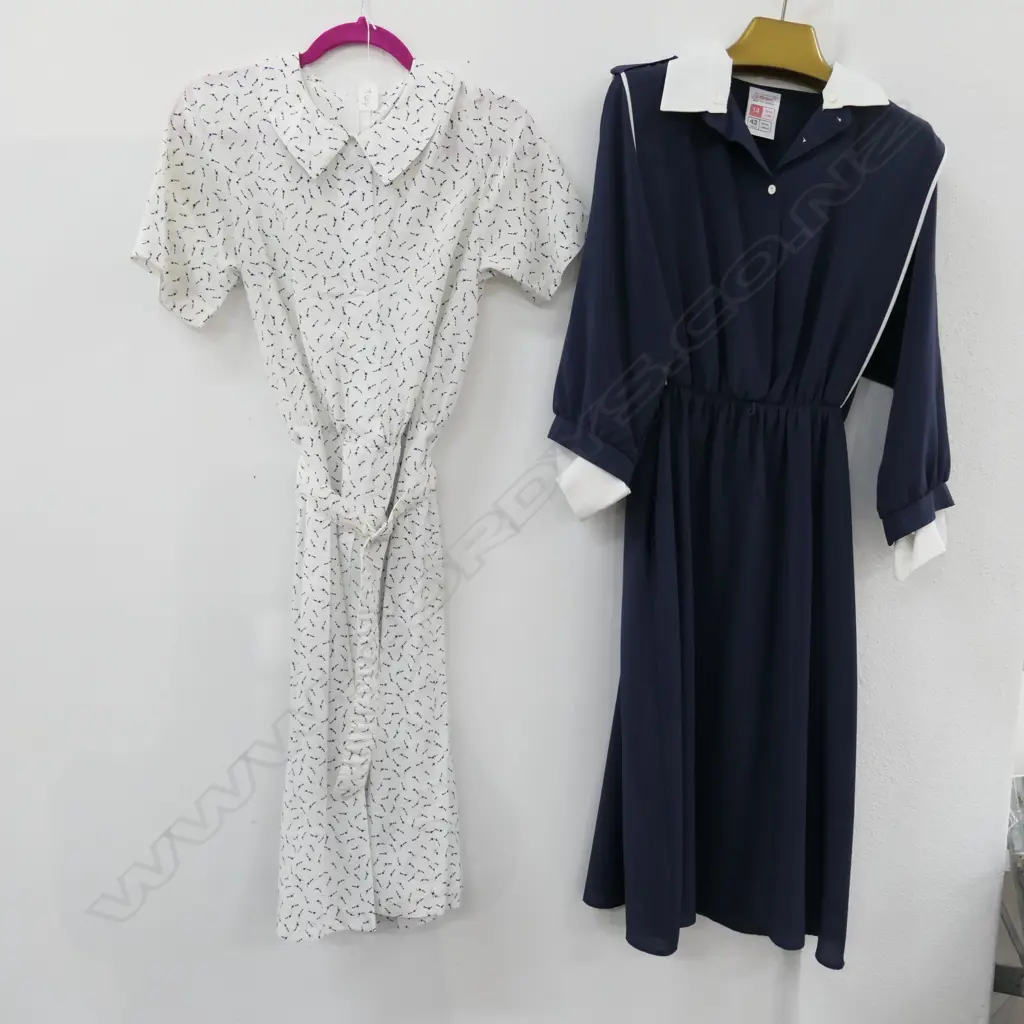 2 VINTAGE NZ DRESSES, 1 AIR NZ UNIFORM, Image 1++