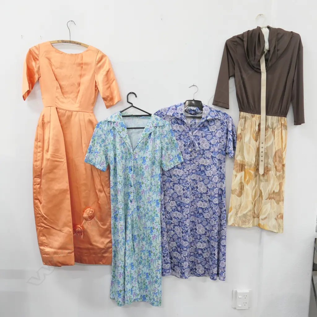 4 1950 STYLE DAY & EVENING DRESSES Image 1++