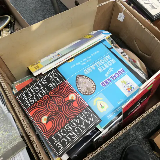 BOX OF REFERENCE BOOKS IN ANTIQUES ETC 