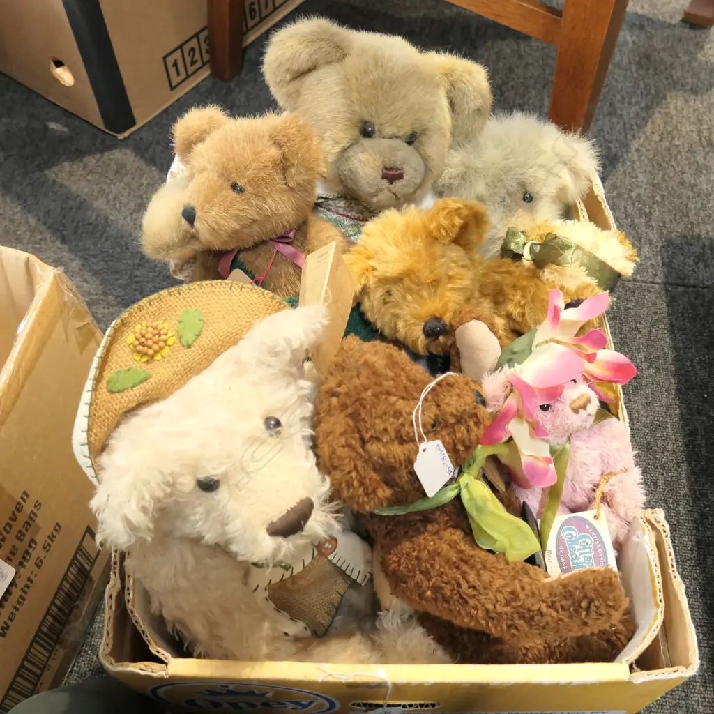 LOT COLLECTABLE TEDDY BEARS Image 1++