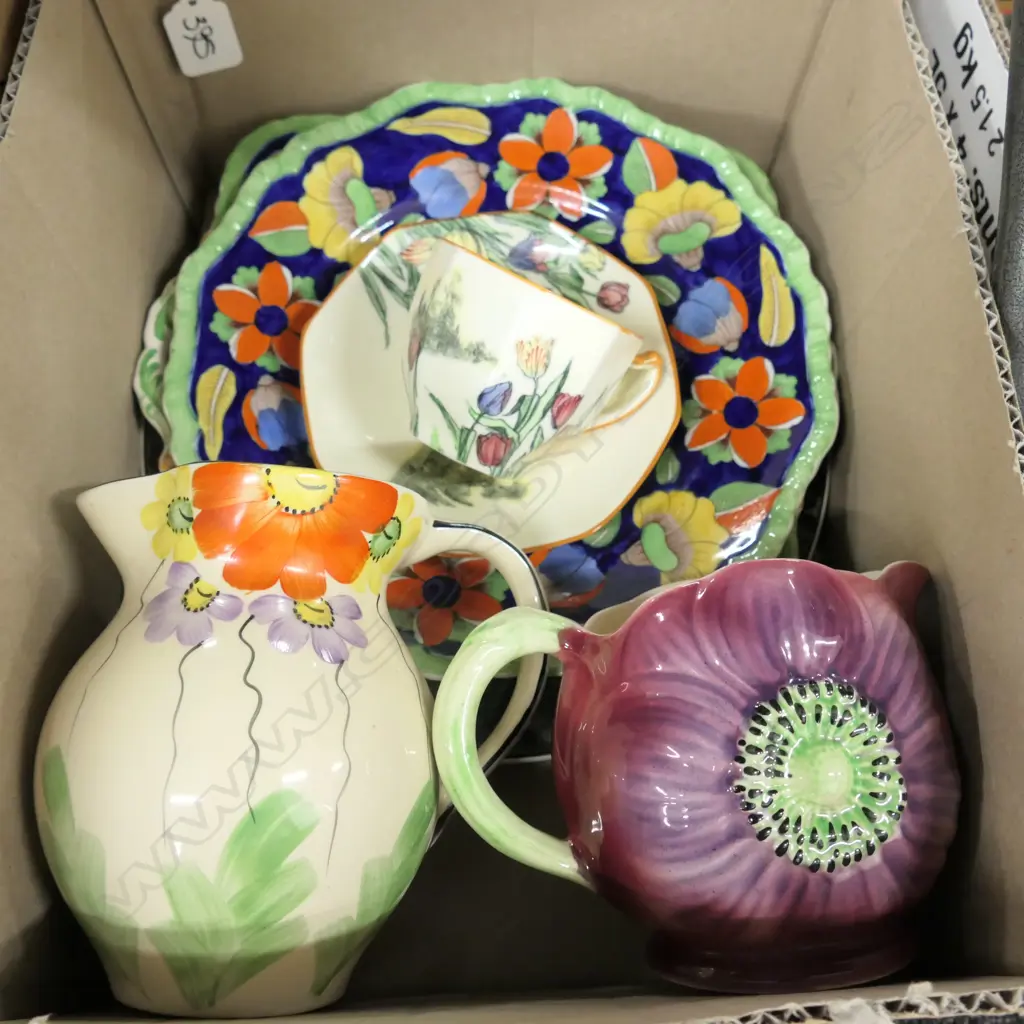 BOX OF ASSTD ENGLISH CHINA  Image 1++