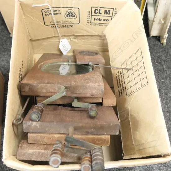 BOX WINDING GLASS KALEIDOSCOPES + ASST SCENES