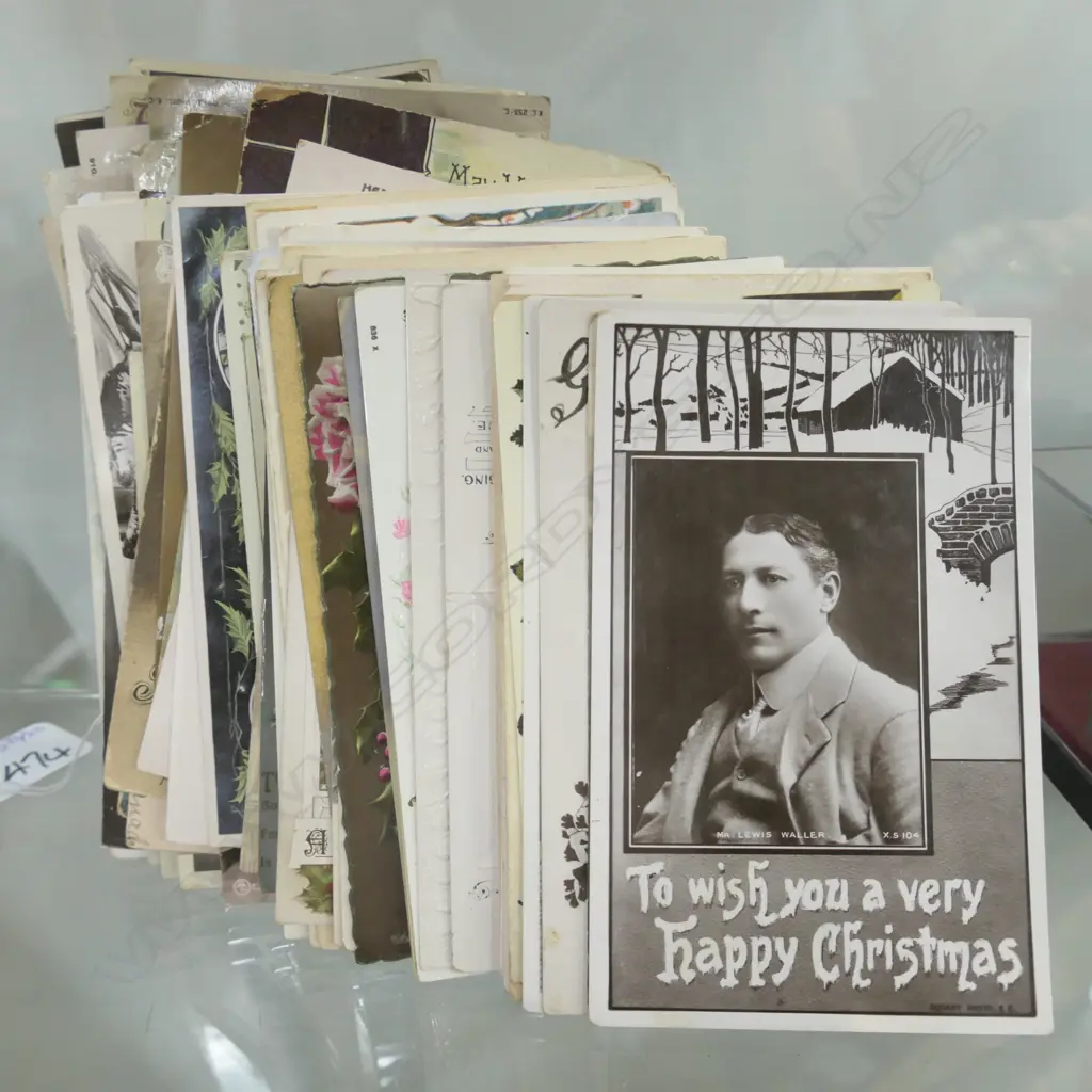 ANTIQUE XMAS CARDS ETC Image 1++