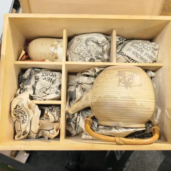 BOXED ORIENTAL TEA SET