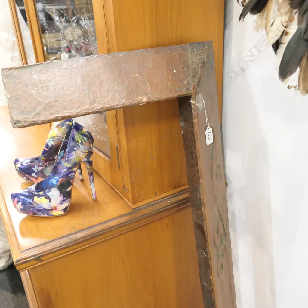 ART NOUVEAU COPPER FIRE FENDER Image 1++