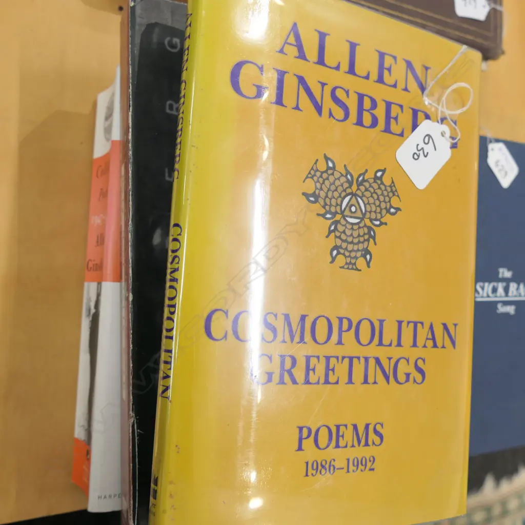 ASST  A GINSBERG BOOKS CDS ETC ONE MISSING Image 1++