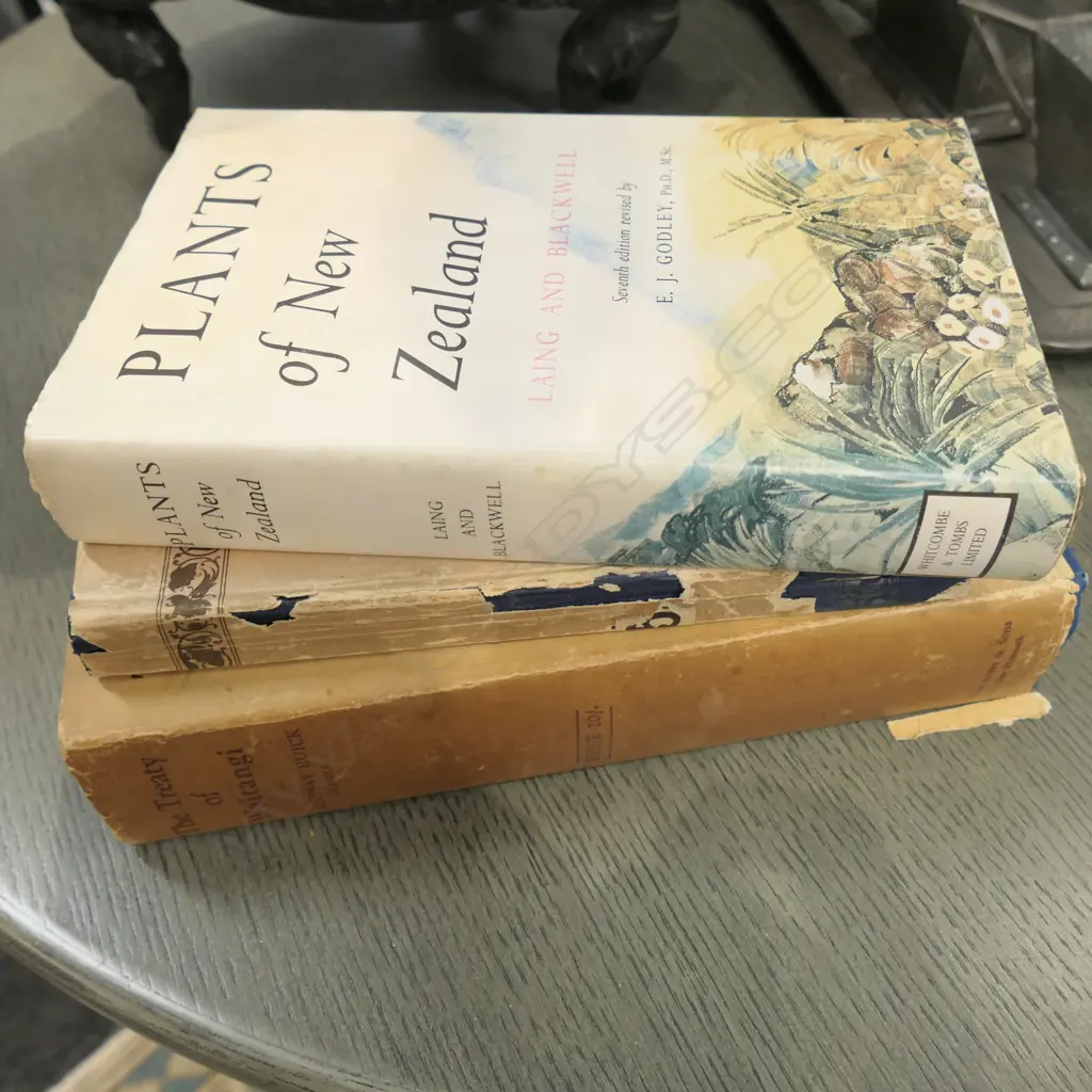 3 VINTAGE NZ BOOKS Image 1++