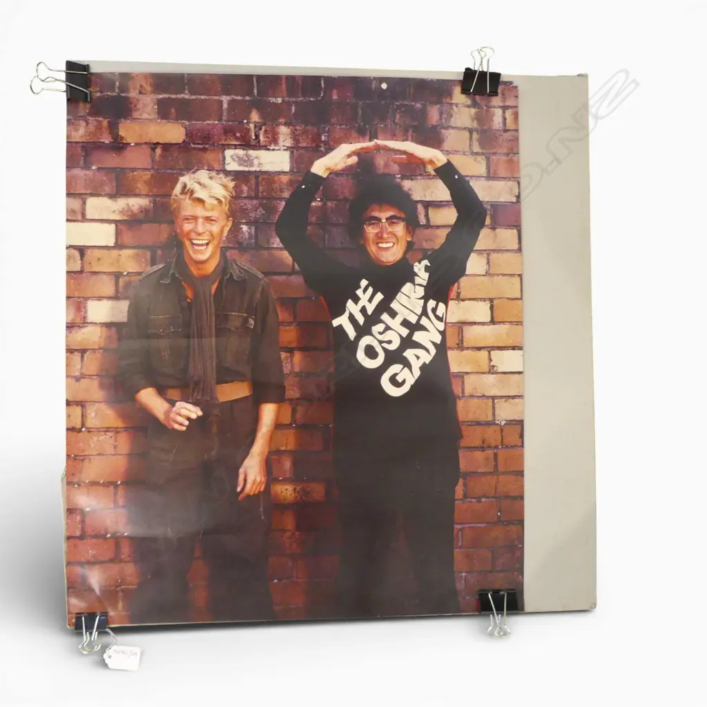 RARE PROMOTION PHOTO OF DAVID BOWIE AND OSHIMA FROM THE FILMING OF MERRY CHRISTMAS MR LAWRENCE Image 1++