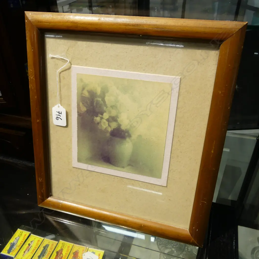 FRAMED DAVID HAMILTON PHOTO PROOF SIGNED ON VERSO OF PHOTO Image 1++