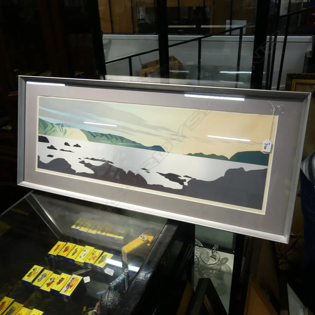 MALCOLM WARR SCREENPRINT - WELLINGTON HEADS 1110MM X 430MM; 17094 Image 1++