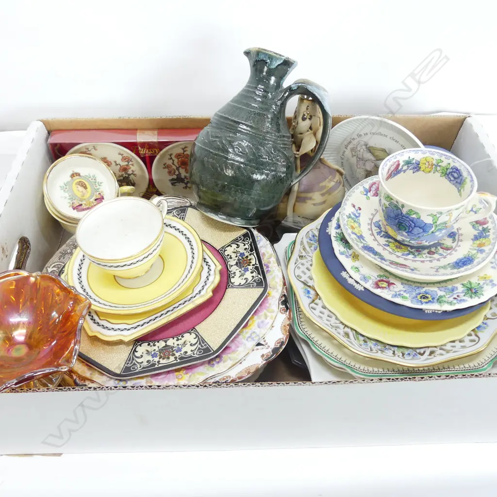 LOT ASST CHINA PLATES / TRIOS ETC Image 1++