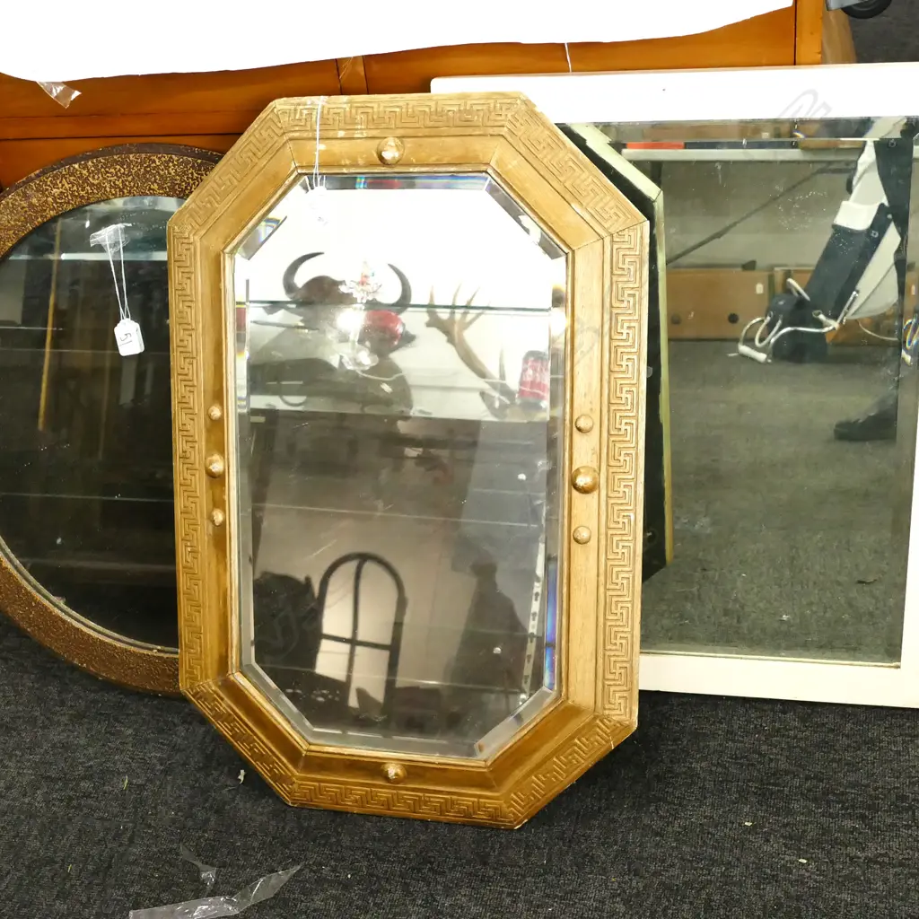3 FRAMED ASST MIRRORS  H 730 MM Image 1++
