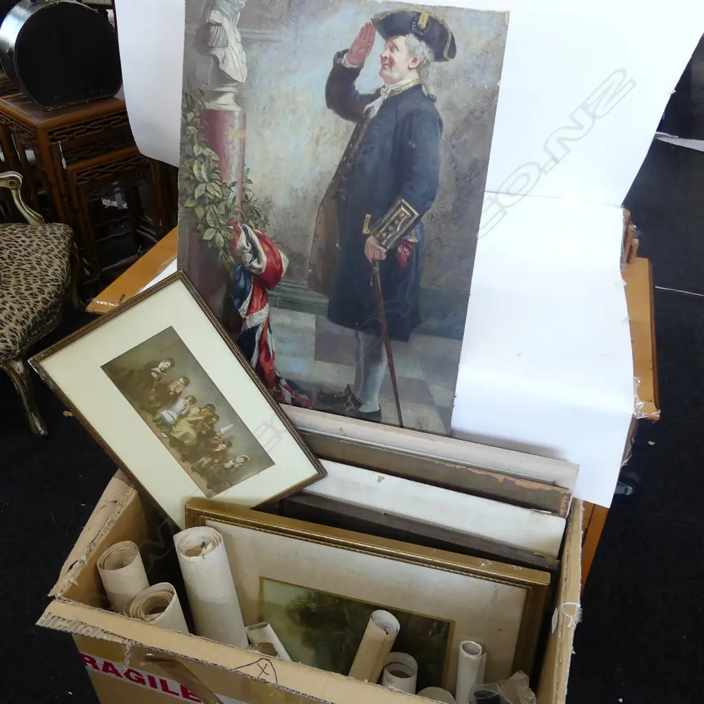 LARGE LOT OF FRAMED AND UNFRAMED PRINTS NEW AND OLD Image 1++