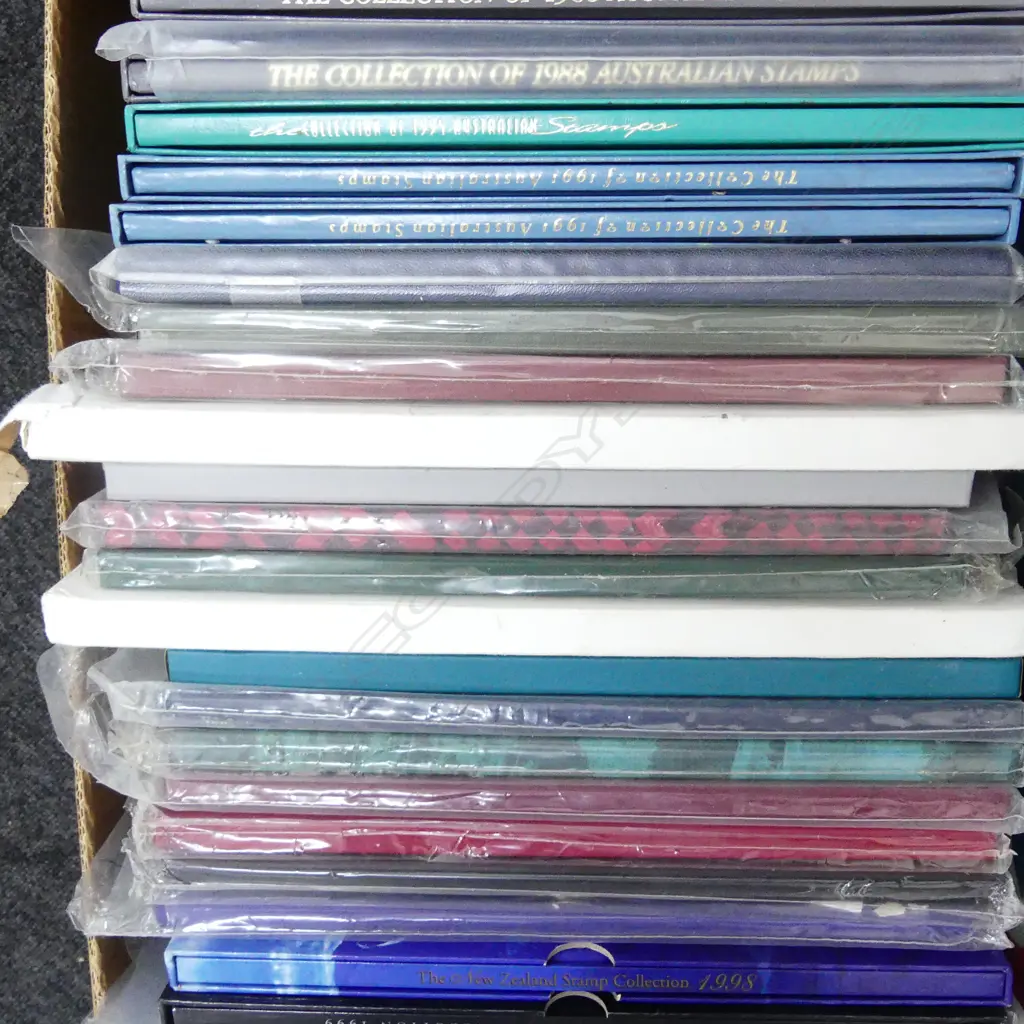 30X ASSTD. NZ STAMP COLLECTION BOOKS  Image 1++