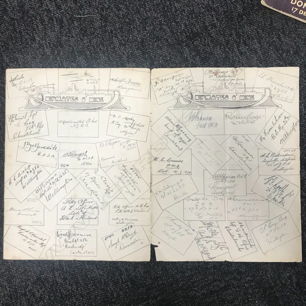 TE WHAKANUI; MONARCH MEMORIES; FIRST OFFENSIVE;THRUST AND PARRY; WAR RECORD & ROYAL VISIT BURNHAM TATLER SOUVENIR(More.. Image 1++