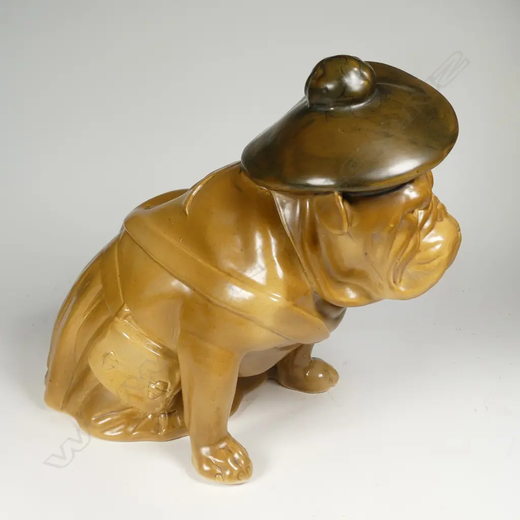 ROYAL DOULTON WWI KHAKI BULLDOG Image 1++