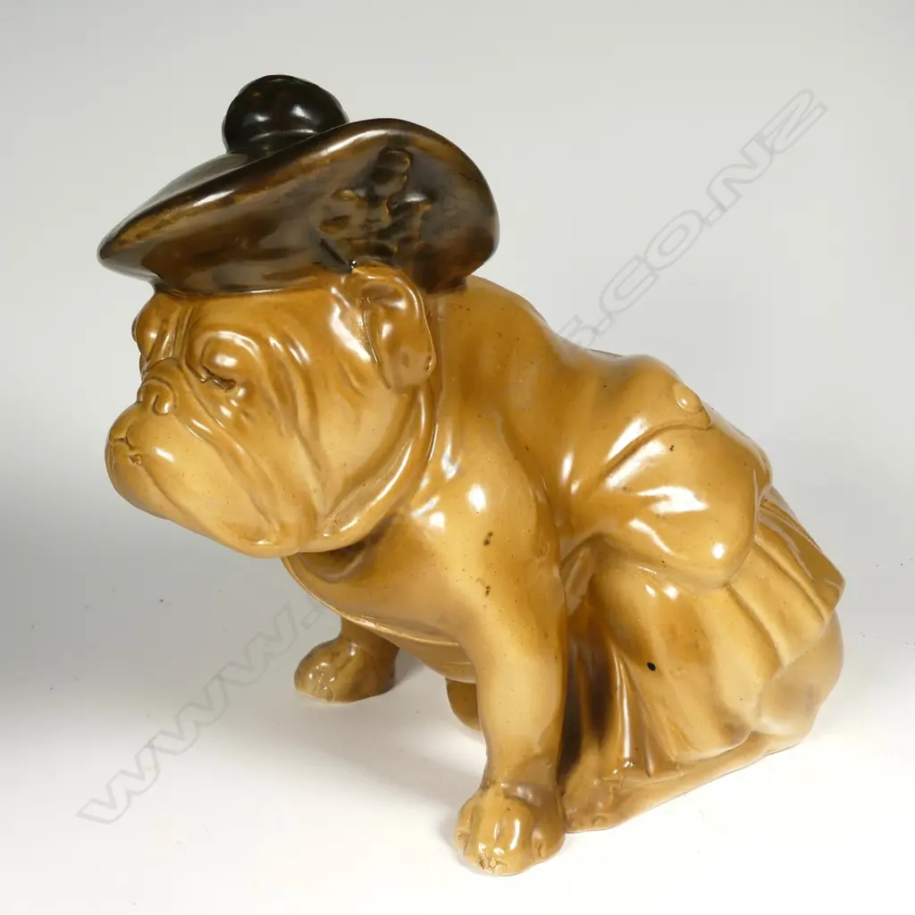 ROYAL DOULTON WWI KHAKI BULLDOG Image 1++