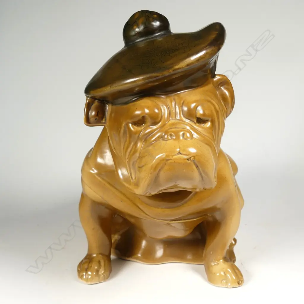 ROYAL DOULTON WWI KHAKI BULLDOG Image 1++