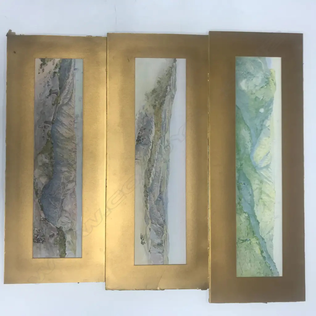 RARE SET OF WWI GALLIPOLI PRINTS BY SAPPER H. MOORE JONES Image 1++