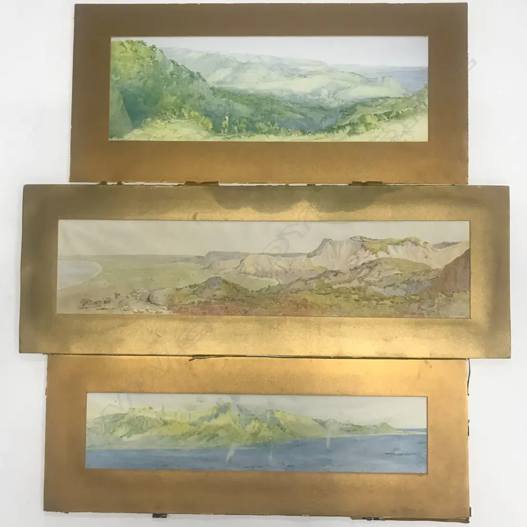 RARE SET OF WWI GALLIPOLI PRINTS BY SAPPER H. MOORE JONES Image 1++