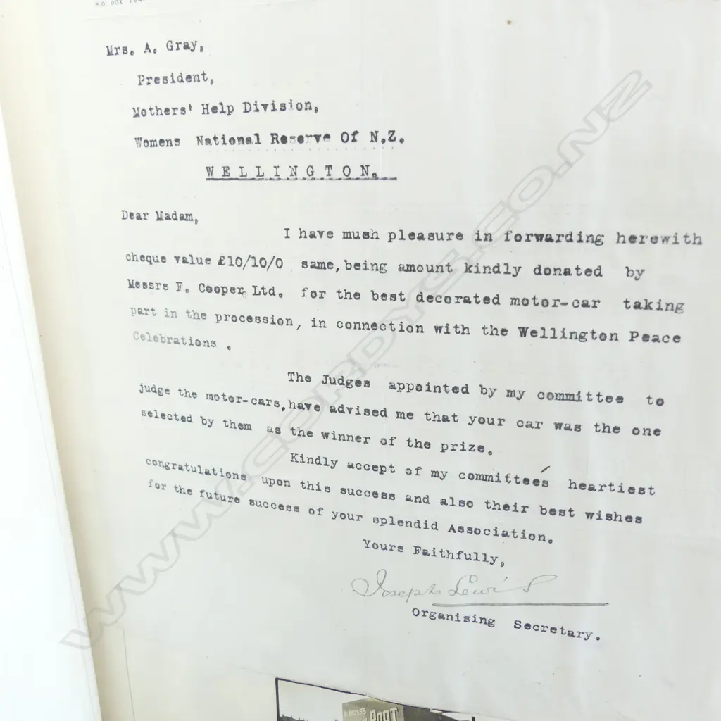 Two albums of Mrs A. Grey; wife of a knighted lawyer; Including ephemera relating to significant events; dating c.1910 - 1930; photographs Image 1++