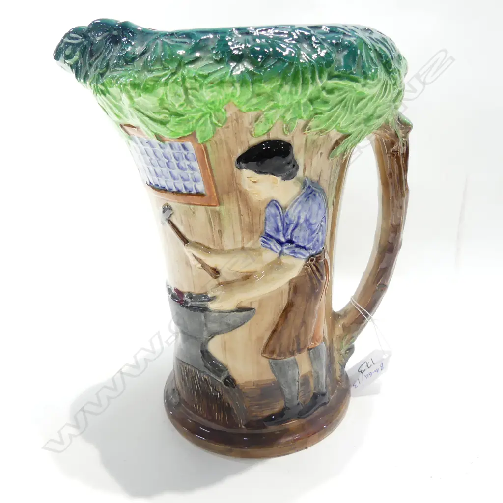 BURLEIGHWARE BLACKSMITH JUG H. 230MM Image 1++