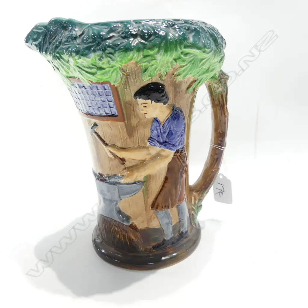 BURLEIGHWARE BLACKSMITH JUG H. 230MM Image 1++