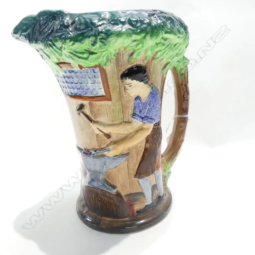 BURLEIGHWARE BLACKSMITH JUG H. 230MM Image 1++
