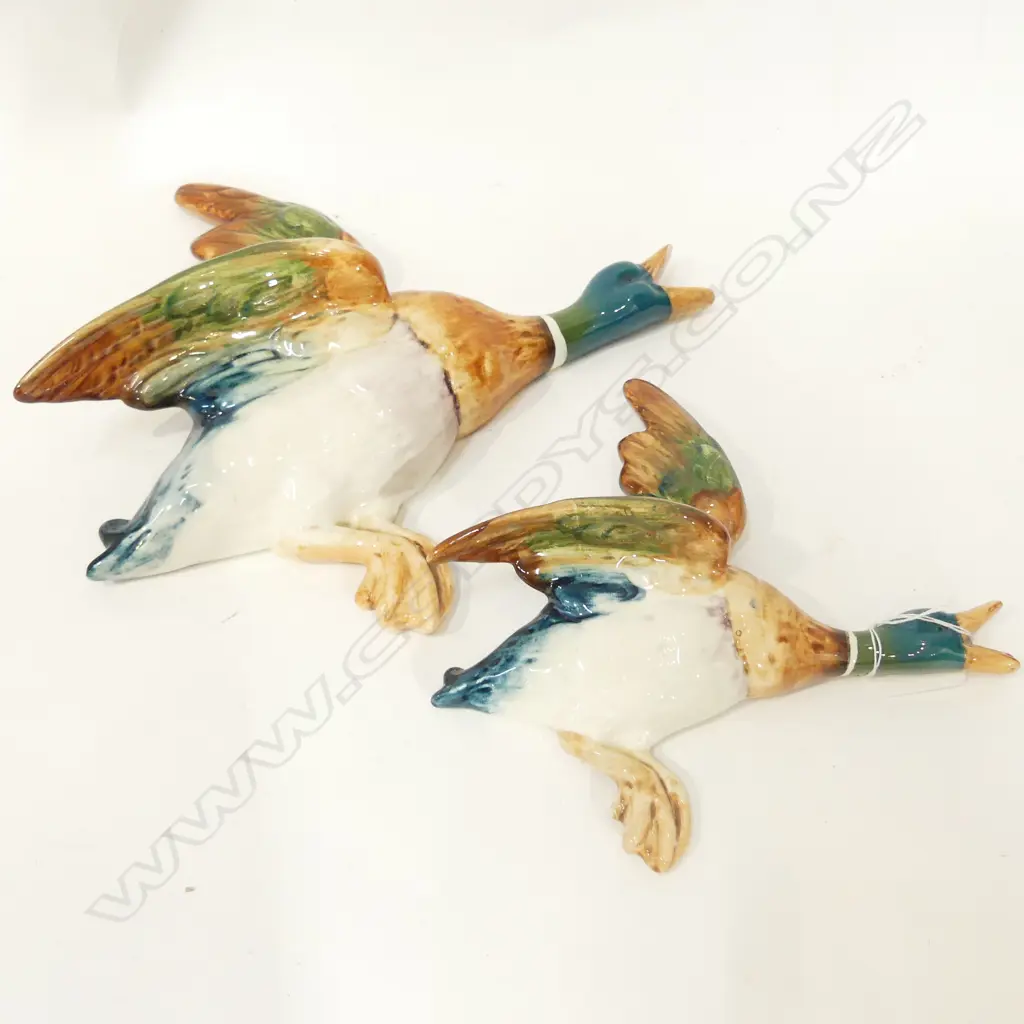 2 BESWICK WALL DUCKS ONE A/F Image 1++