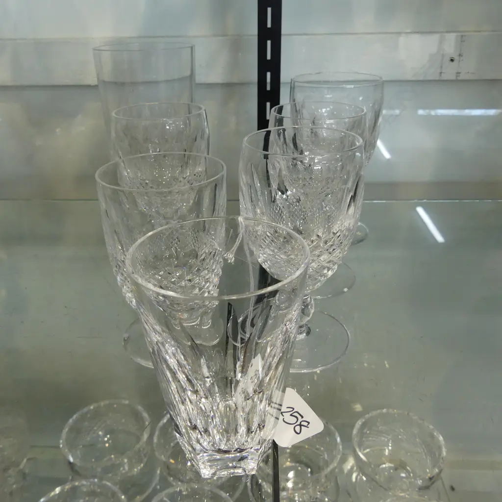ASST WATERFORD CRYSTAL-WARE ETC 7PCS Image 1++
