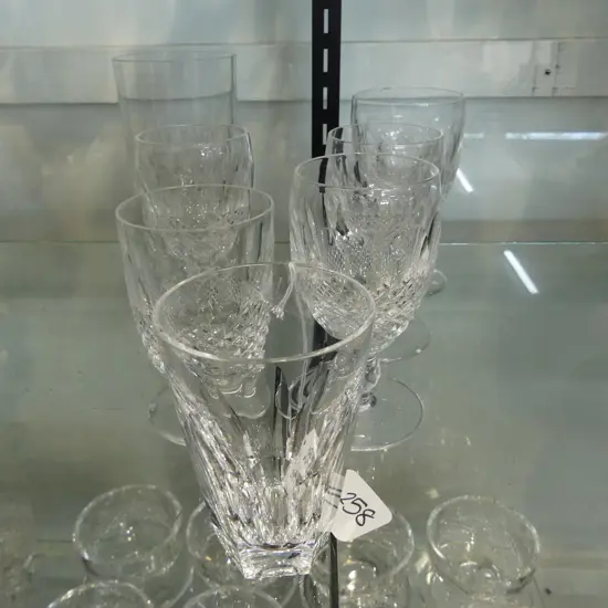 ASST WATERFORD CRYSTAL-WARE ETC 7PCS