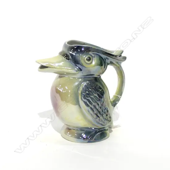 COOPER & CO ART DECO LUSTRE BIRD JUG