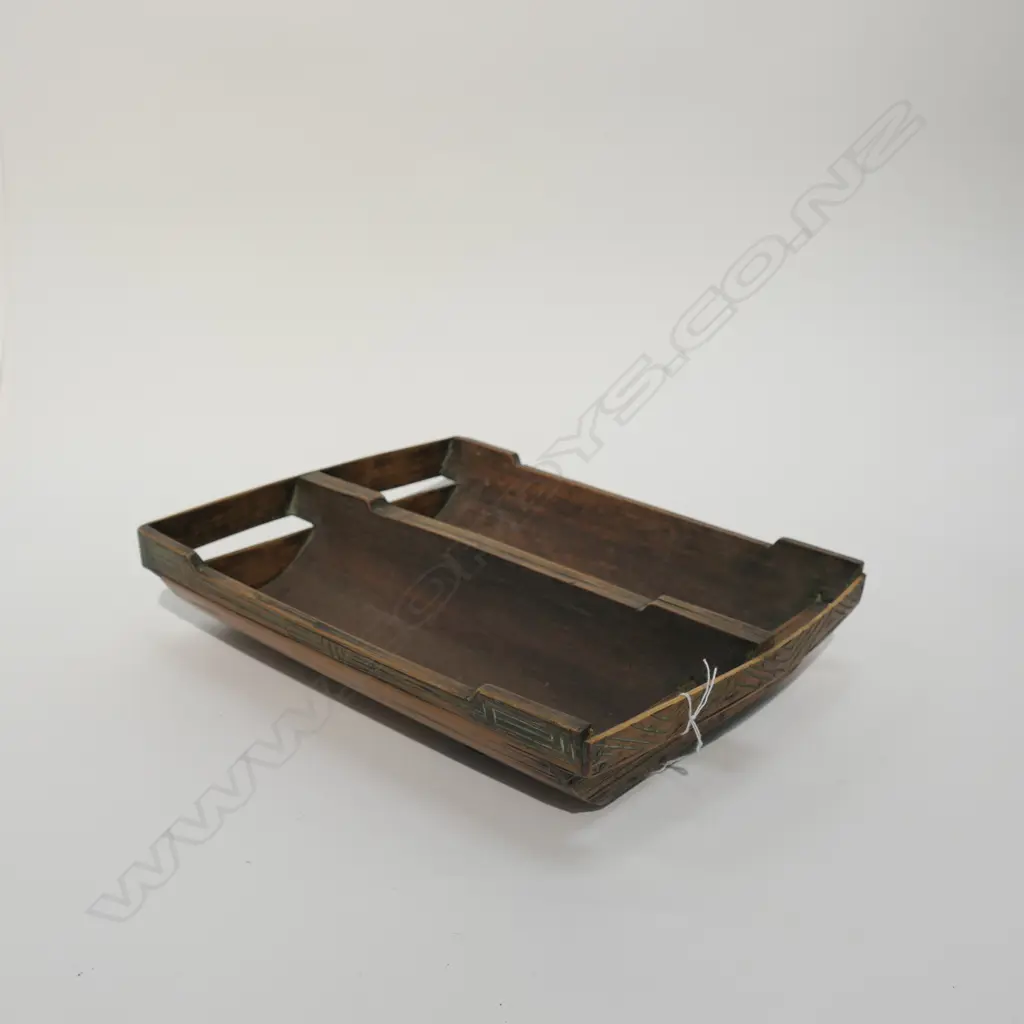 ORIENTAL BAMBOO DISH L. 310MM Image 1++