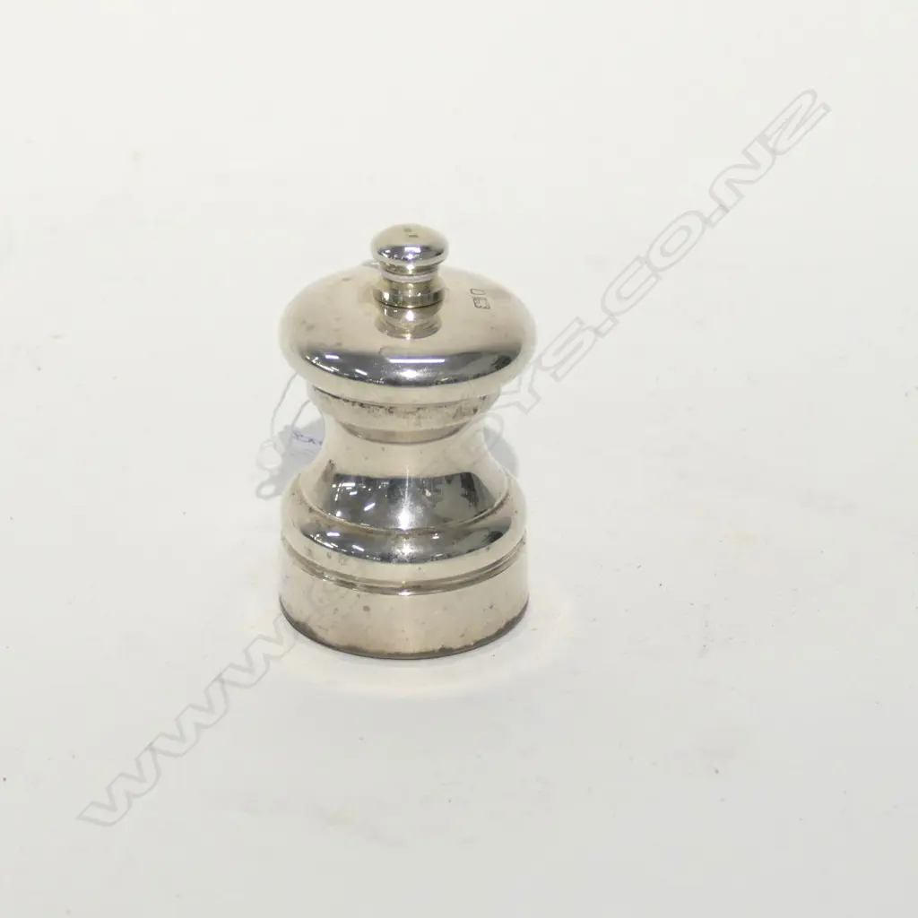 SILVER PEPPER MILL Image 1++