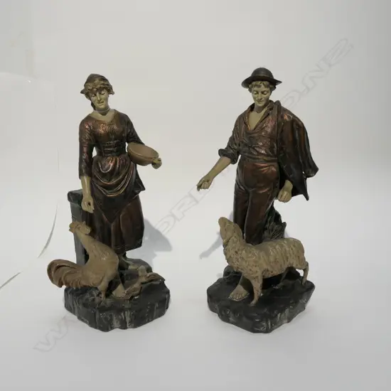 PAIR AUSTRIAN FIGURES