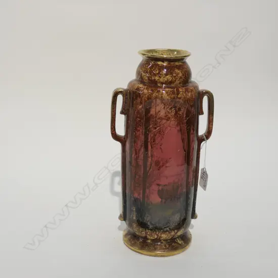 FORRESTER & SONS TWO HANDLE VASE H. 310MM