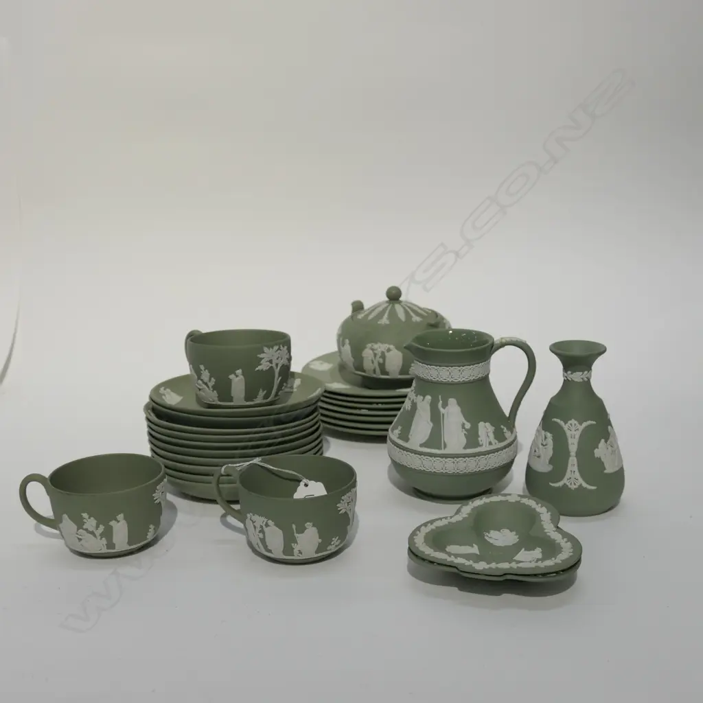 ASST WEDGWOOD JASPERWARE PCS APPROX 20 Image 1++