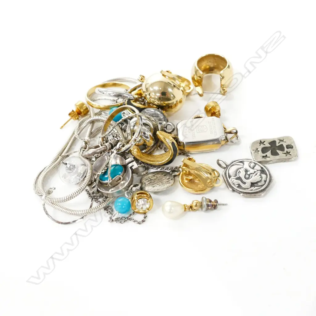 ASSORTED COSTUME EARRINGS, PENDANTS, ETC Image 1++