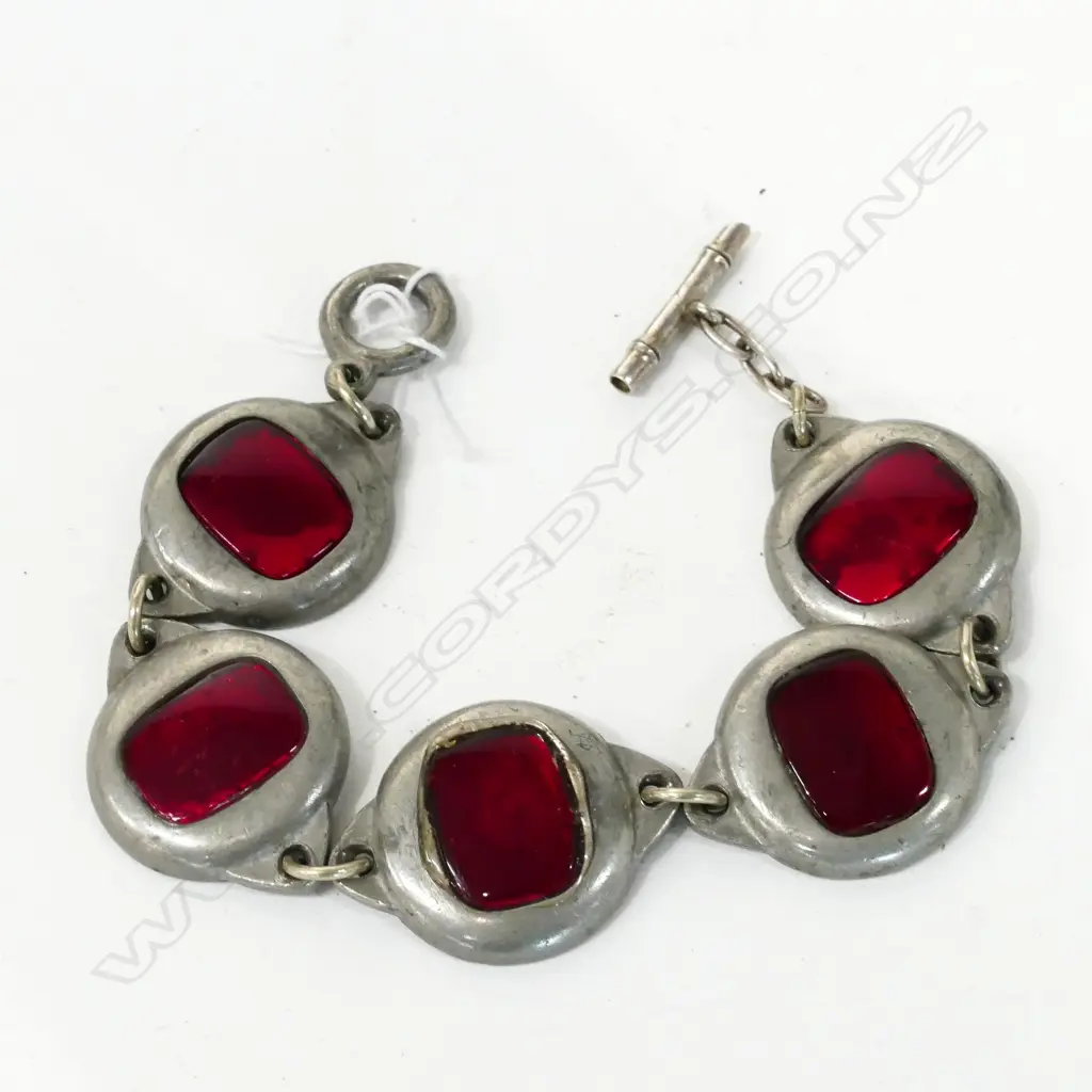 JORGEN JENSEN PEWTER BRACELET Image 1++