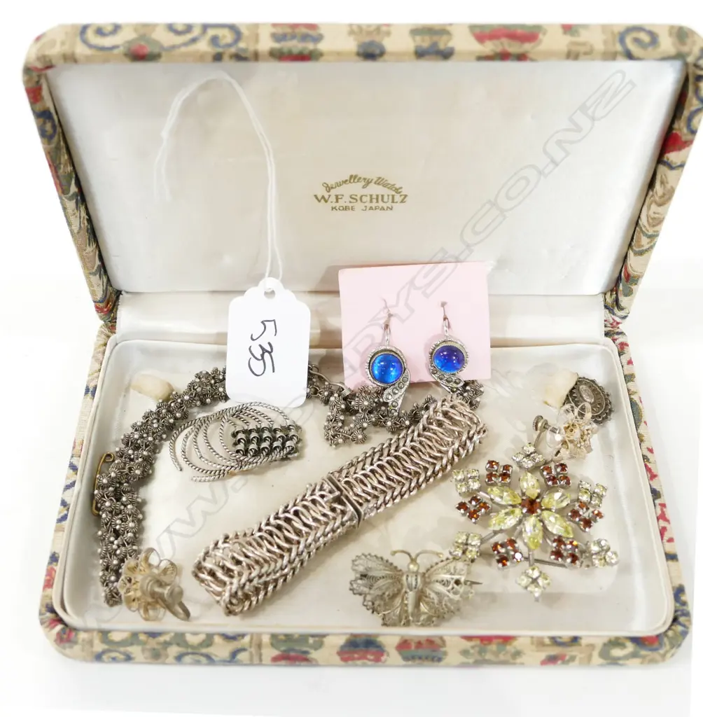 SIL BRACELET/ NECKLACE/ PASTE BROOCH/ EARRINGS ETC Image 1++