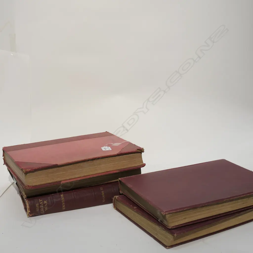 BOX GREAT WAR BOOKS SET 5 BY WILSON Image 1++