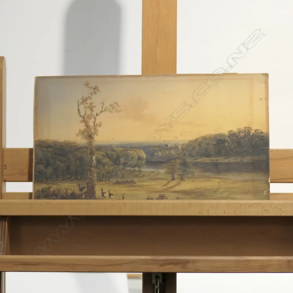 ARTIST UNKNOWN UNFRAMED WATER COLOUR 19TH CENTURY  Image 1++