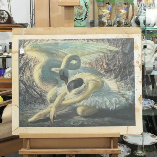 UNFRAMED TRETCHIKOFF PRINT FAULTS 730 X 600 MM