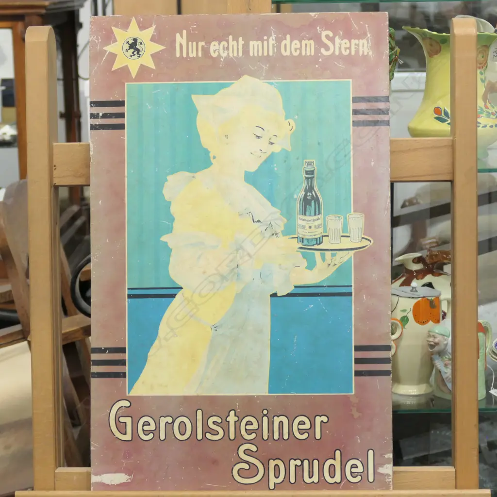 GERMAN DRINKING SIGN Image 1++